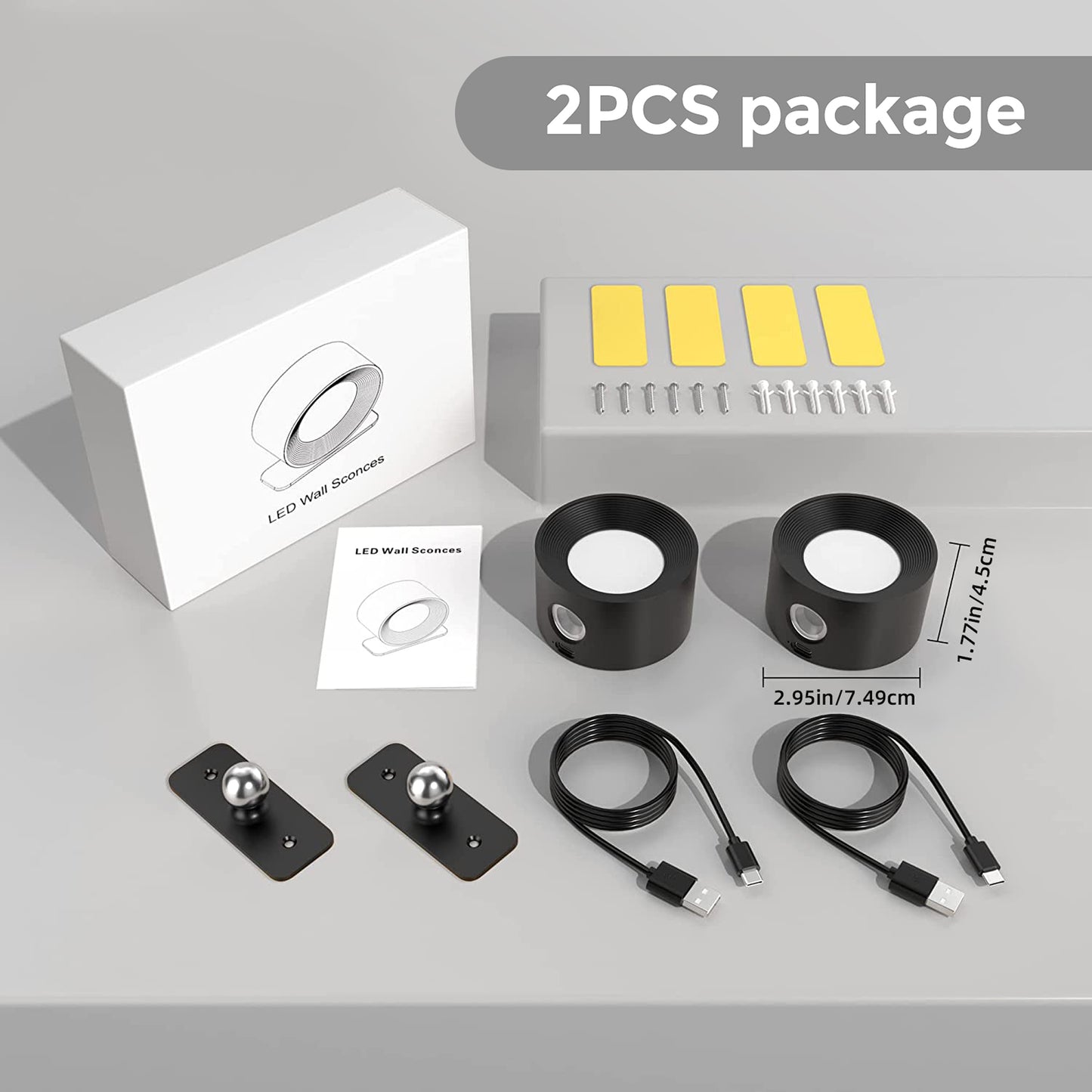 Applique Murale Magnétique LED