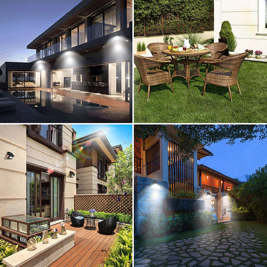 2x lampe solaire avec détecteur de mouvement