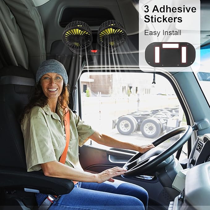 Ventilateurs de voiture 360°