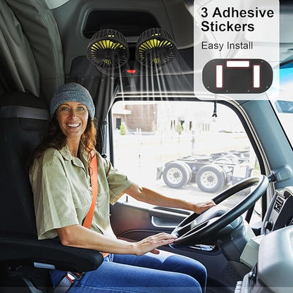 Ventilateurs de voiture 360°