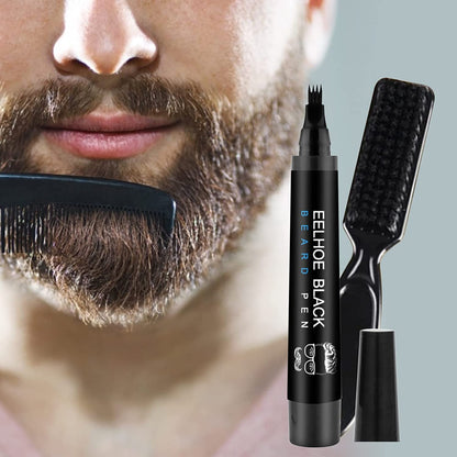 Kit de stylo de remplissage de barbe