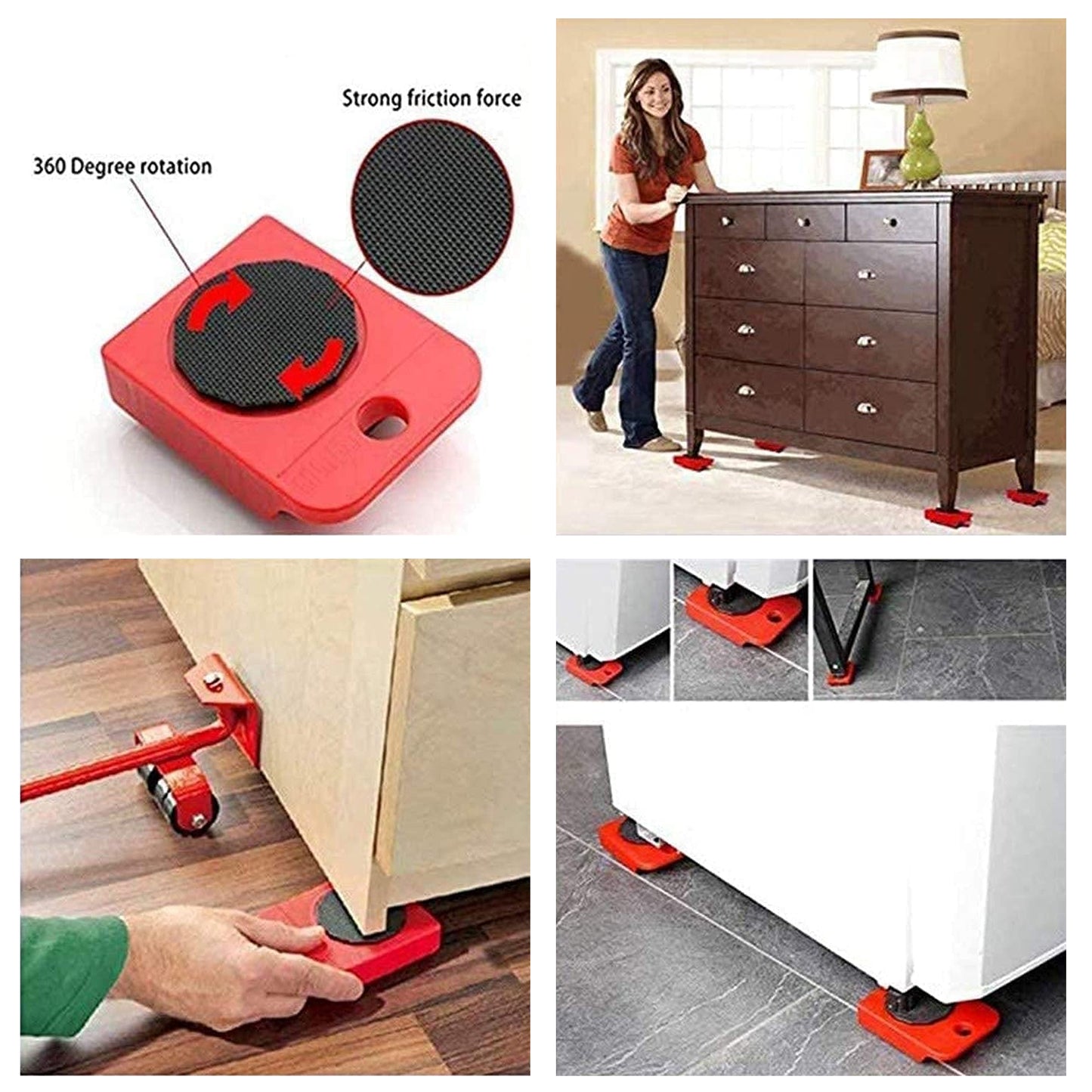 Glisseurs Robustes pour Déplacement de Meubles