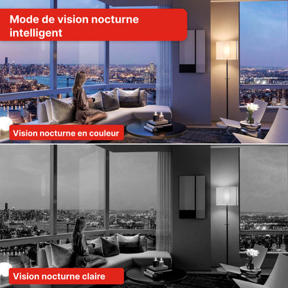 Caméra de Surveillance intelligente 360°