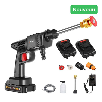 Pistolet pour lavage à haute pression sans fil